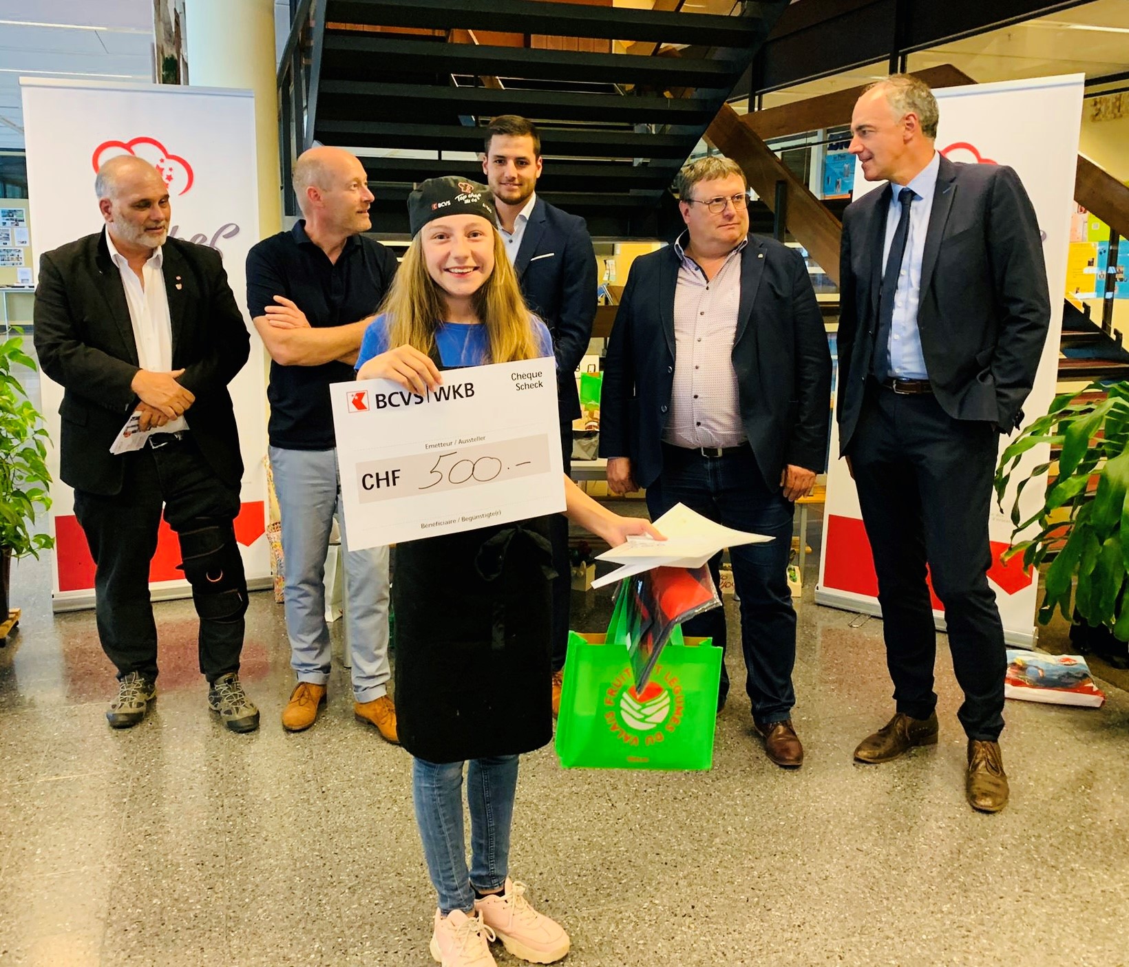 Rosy Mariéthoz, de Savièse, remporte l'édition 2021-2022 de "Top Chef au Cycle d'orientation"